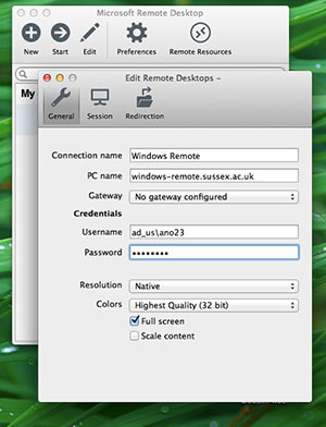 microsoft remote desktop connection for mac